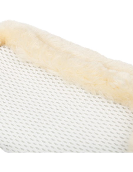 Guêtres LeMieux Fleece Edged Mesh Blanc/naturel