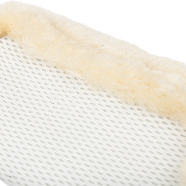 Guêtres LeMieux Fleece Edged Mesh Blanc/naturel