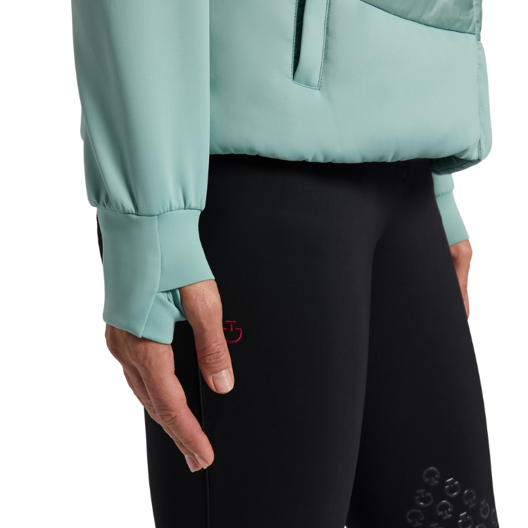 Veste Cavalleria Toscana à Capuche MINT GREEN