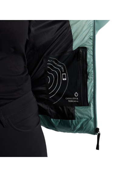 Veste Cavalleria Toscana à Capuche MINT GREEN