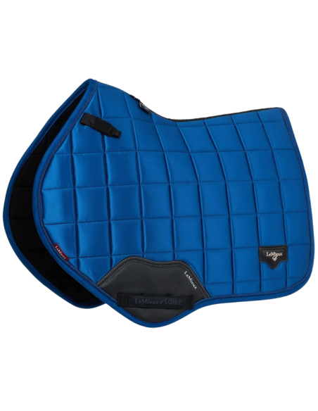 Tapis De Selle LeMieux Classic Close Contact Carré Loire Jumping Bleu benetton