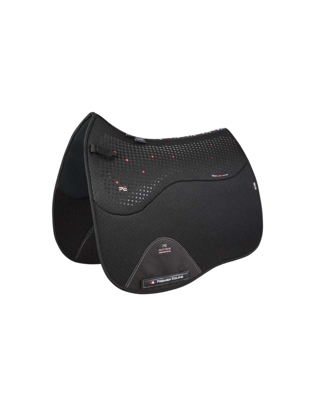 Tapis de selle dos nu en néoprène pour cheval en daim noir 39LW01 - eBay