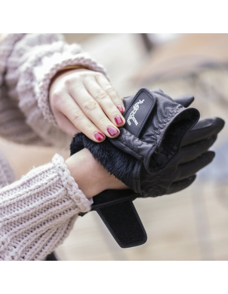 Gants Pénélope Lyoni Noir