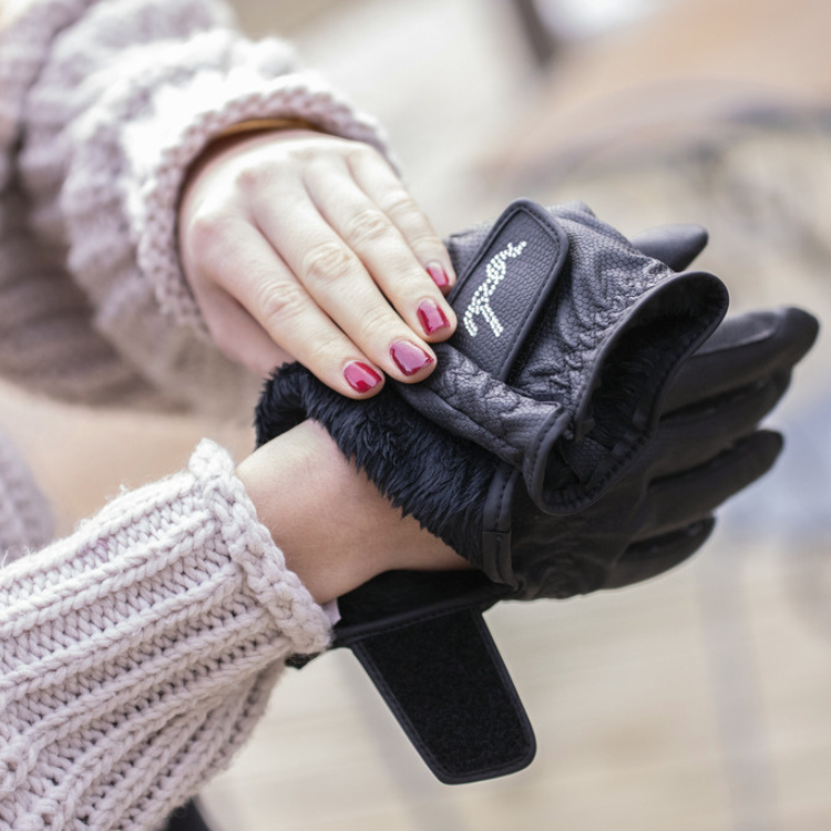 Gants Pénélope Lyoni Noir