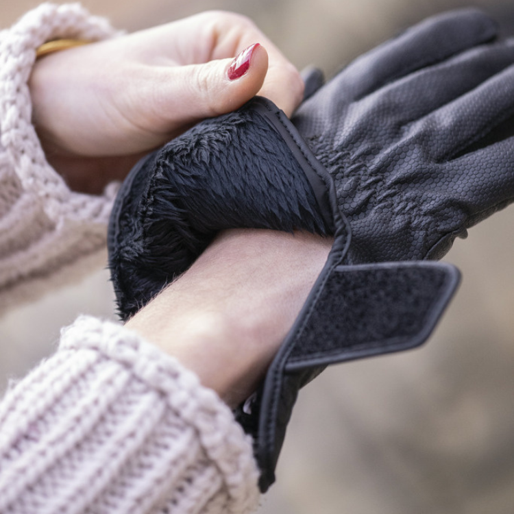 Gants Pénélope Lyoni Noir