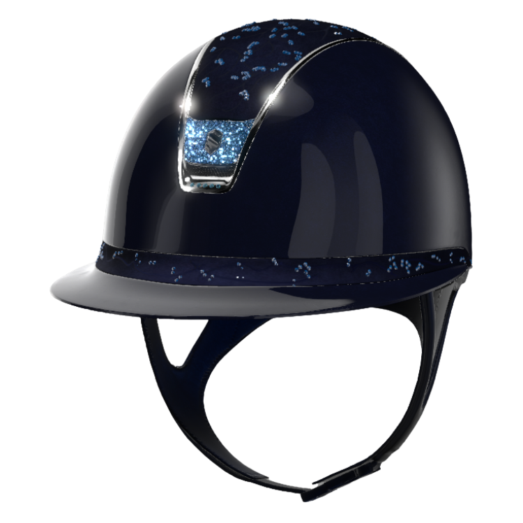 Casque Samshield 2.0 Miss Shield Glossy Modèle 49 MARINE