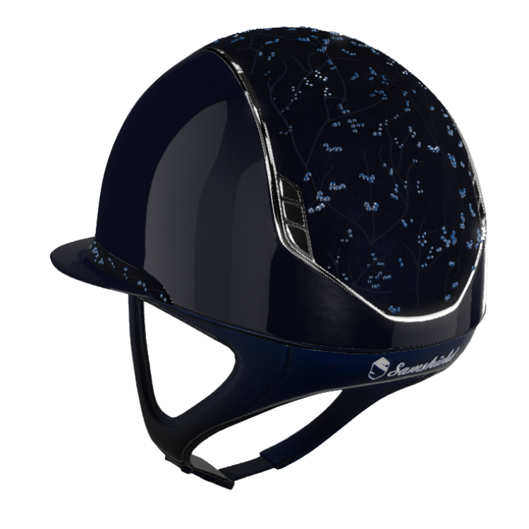 Casque Samshield 2.0 Miss Shield Glossy Modèle 49 MARINE