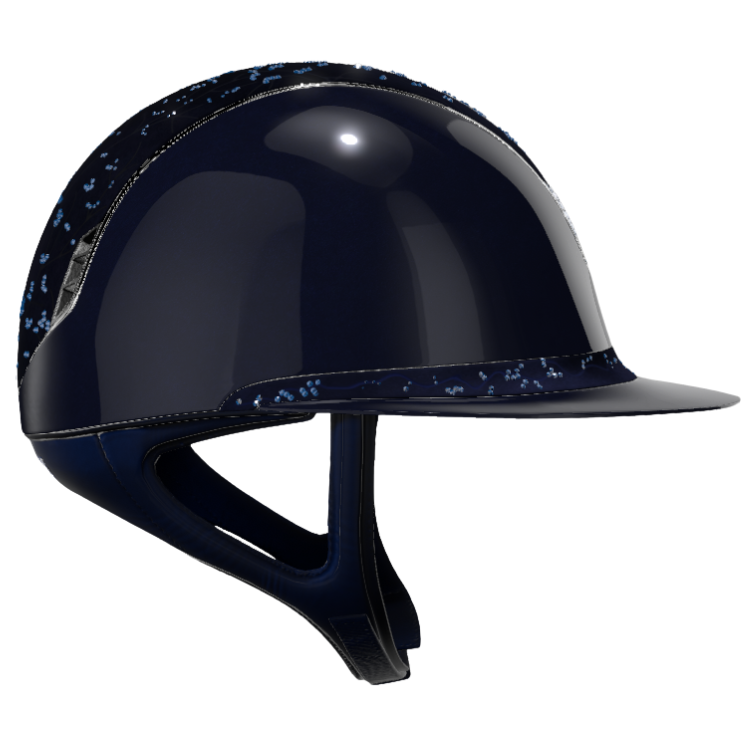 Casque Samshield 2.0 Miss Shield Glossy Modèle 49 MARINE