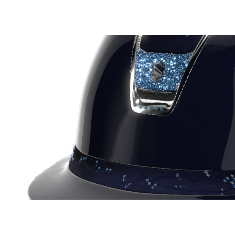 Casque Samshield 2.0 Miss Shield Glossy Modèle 49 MARINE