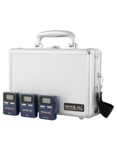 Whis Original Duo Earphones Complete BLACK 2