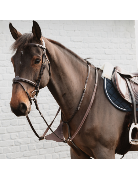 Martingale Pleine Dy'on En Cuir Soft Brun