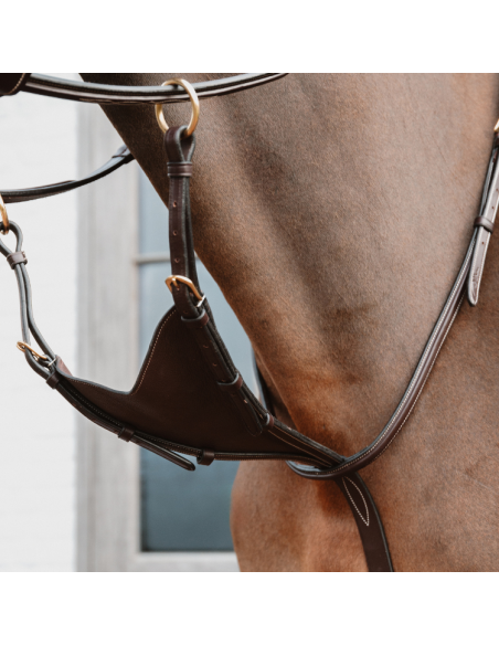 Martingale Pleine Dy'on En Cuir Soft Brun