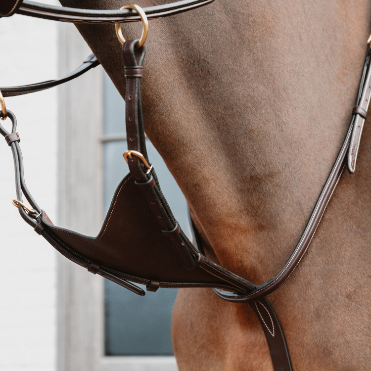 Martingale Pleine Dy'on En Cuir Soft Brun