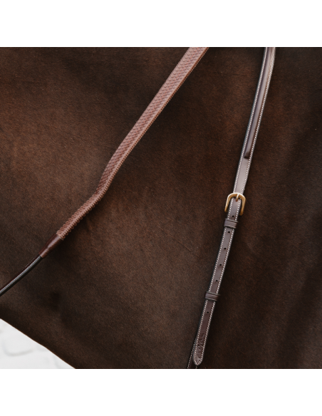 Martingale Pleine Dy'on En Cuir Soft Brun