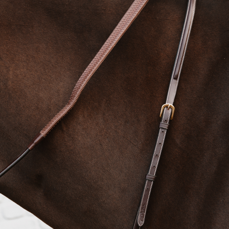 Martingale Pleine Dy'on En Cuir Soft Brun