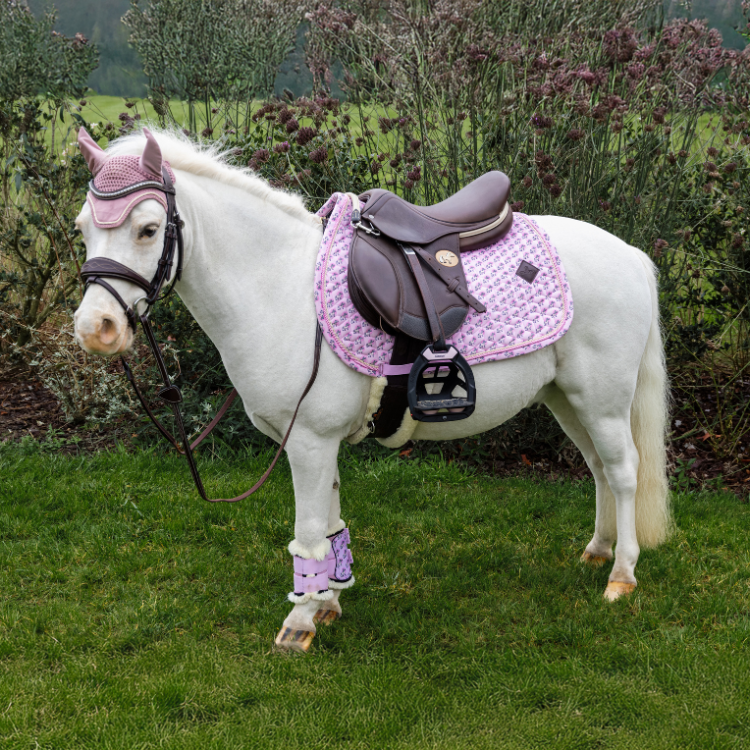 Tapis De Selle Kentucky Sammy Jumping Vieux rose