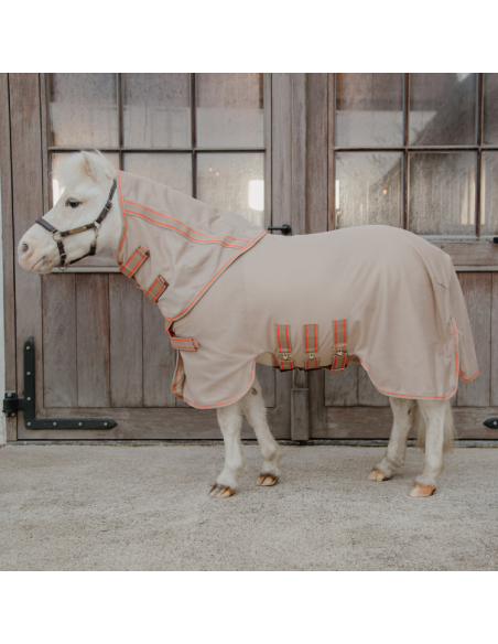 Couverture Anti-Mouches Kentucky Comfort Beige/orange