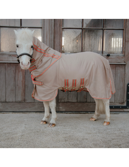Couverture Anti-Mouches Kentucky Comfort Beige/orange