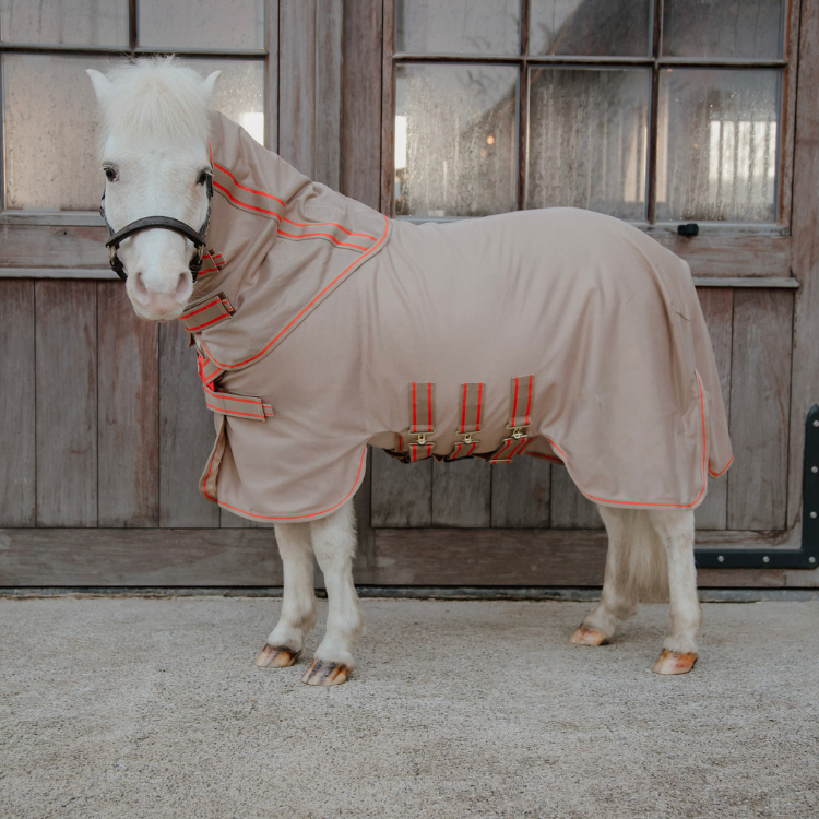 Couverture Anti-Mouches Kentucky Comfort Beige/orange