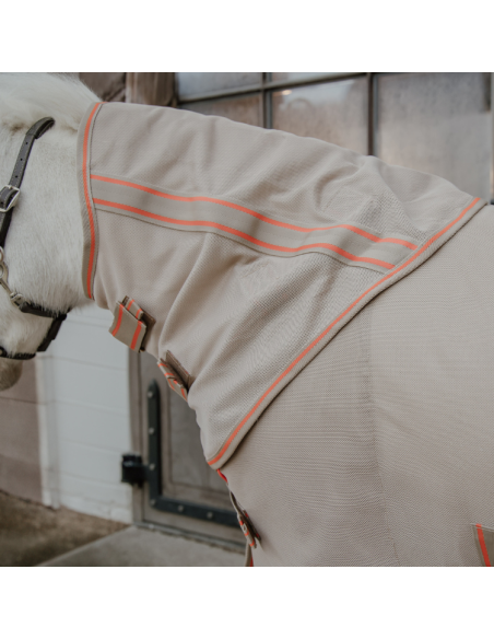 Couverture Anti-Mouches Kentucky Comfort Beige/orange