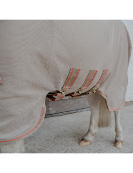 Couverture Anti-Mouches Kentucky Comfort Beige/orange