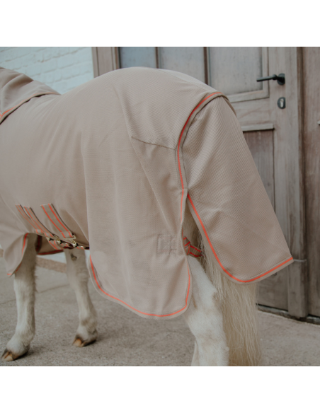 Couverture Anti-Mouches Kentucky Comfort Beige/orange