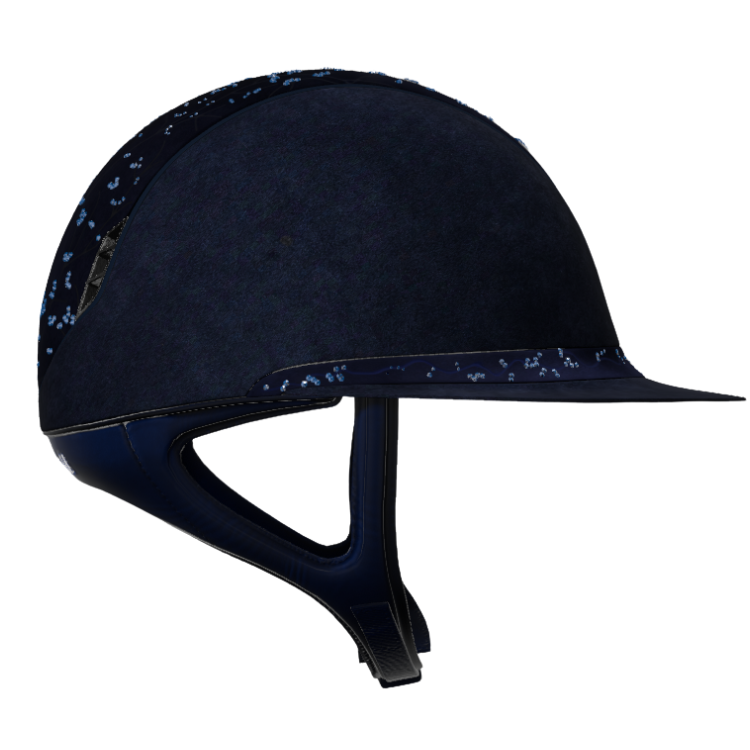 Casque Samshield 2.0 Miss Shield Premium Modèle 50 MARINE