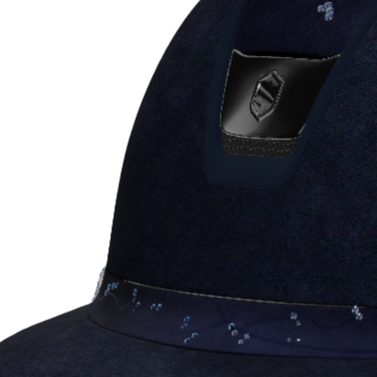 Casque Samshield 2.0 Miss Shield Premium Modèle 50 MARINE