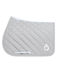 Cavalleria Toscana Diamond & Lines Quilted Jumping Saddle Pad