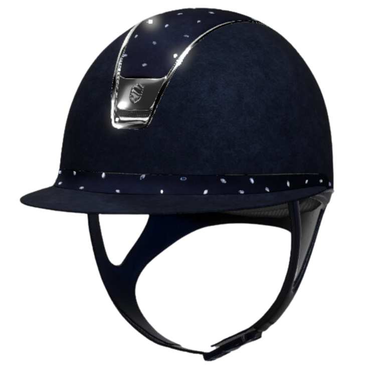 Casque Samshield 2.0 Miss Shield Premium Modèle 51 MARINE