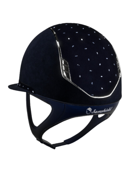 Casque Samshield 2.0 Miss Shield Premium Modèle 51 MARINE