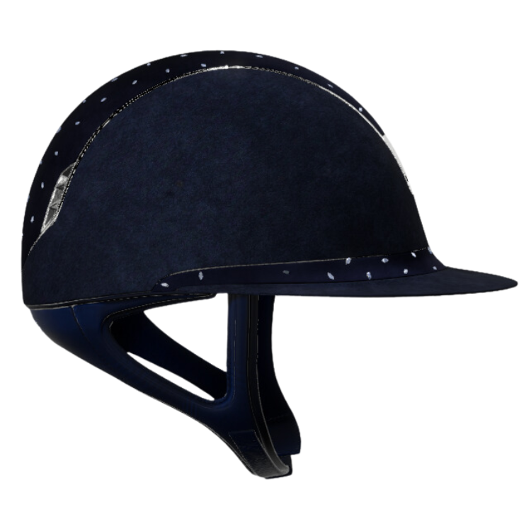 Casque Samshield 2.0 Miss Shield Premium Modèle 51 MARINE