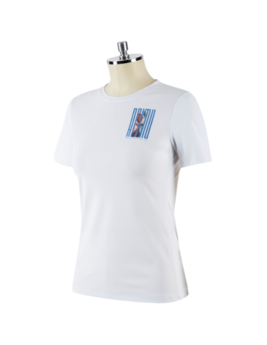 T-Shirt Animo Flekeri 25S Blanc/marine