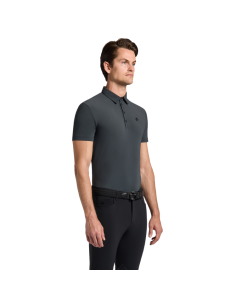 Cavalleria Toscana Print Logo S/S Polo