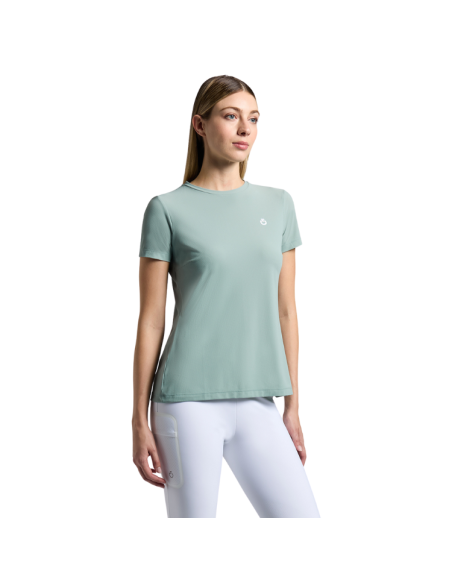 T-Shirt Cavalleria Toscana 3D Logo MINT GREEN