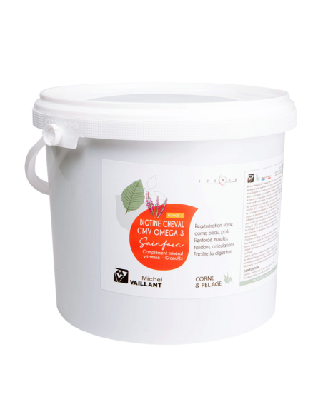 Biotine Michel Vaillant Cheval CMV Oméga 3 Force 4 Granulés