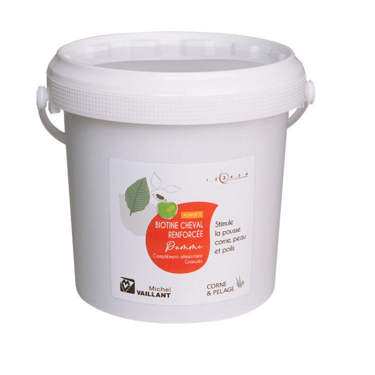 Granulés Biotine Michel Vaillant Cheval Renforcée Pomme Force 3