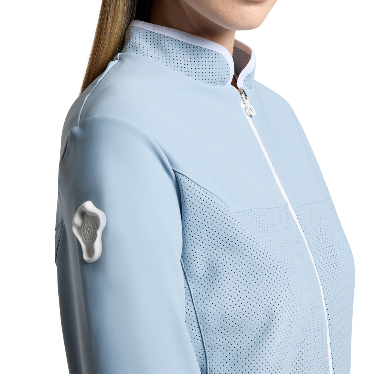 Softshell Cavalleria Toscana Crew Neck SKY BLUE