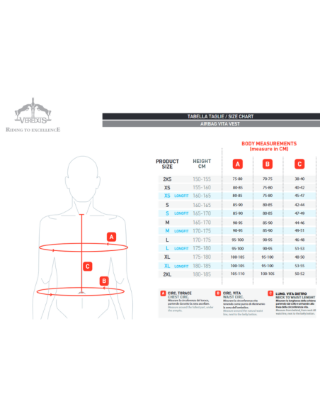 Gilet Airbag Veredus Vita Vest