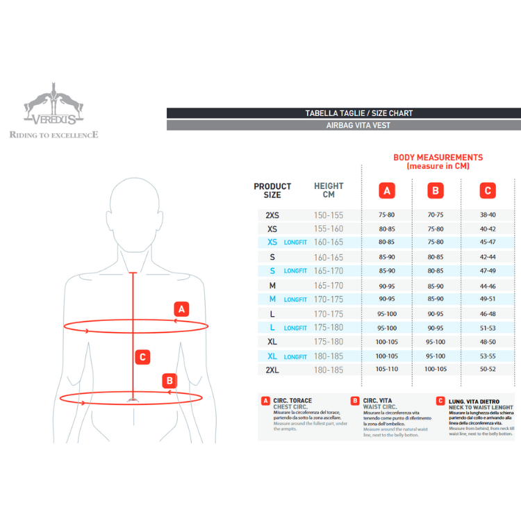 Gilet Airbag Veredus Vita Vest