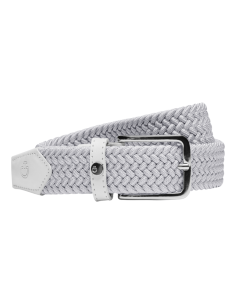 Ceinture Cavalleria Toscana Elastic GRIS CLAIR/BLANC