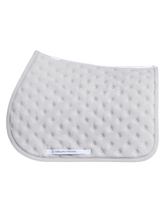 Tapis De Selle Cavalleria Toscana Embroidery Quilted Jumping MARINE 2