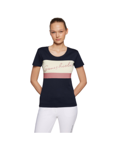 T-Shirt Samshield Alba Crystal SS25 Marine/rosewood
