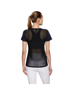 T-Shirt Samshield Alba Mesh SS25 Marine/noir/blanc 2