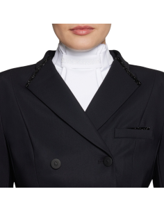 Plastron Samshield Crystal Fabric SS25 Jet black 2