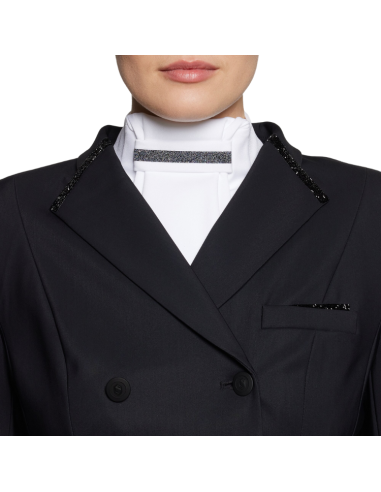 Plastron Samshield Crystal Fabric SS25 Jet black