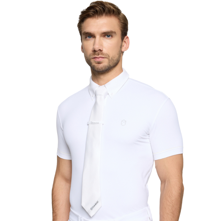 Cravate Samshield SS25 Blanc