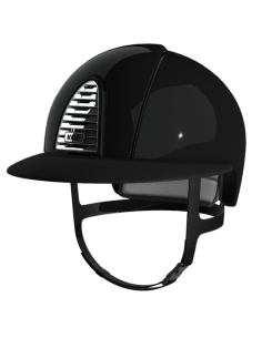 Casque Kep 2.0 Visière Polo Grille Argent NOIR