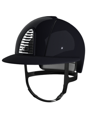 Casque Kep 2.0 Visière Polo Grille Argent NOIR