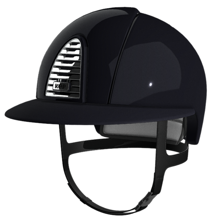 Casque Kep 2.0 Visière Polo Grille Argent MARINE
